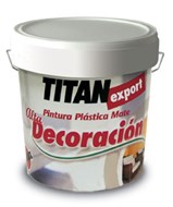 TITAN PAINT DECORATION EXPORT 0.75 LT, 4LT